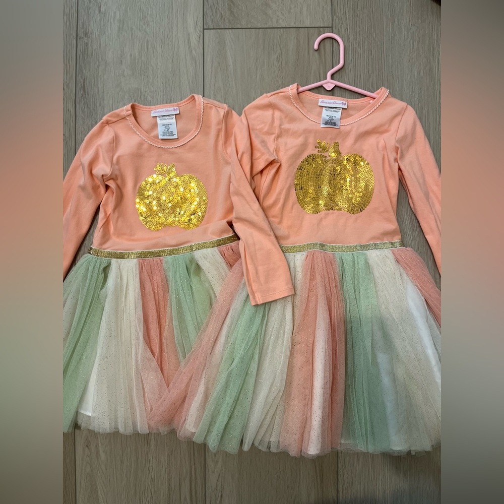 Bonnie Jean thanksgiving dress size 3t and 6